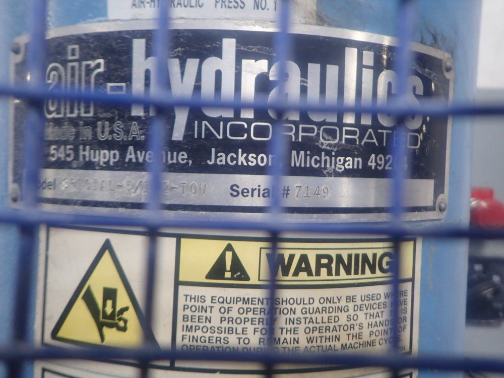 Air Hydraulics Press