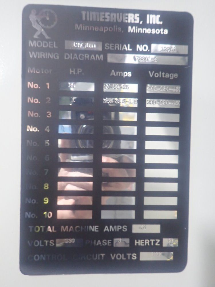 Timesavers Conveyorized Belt Sander