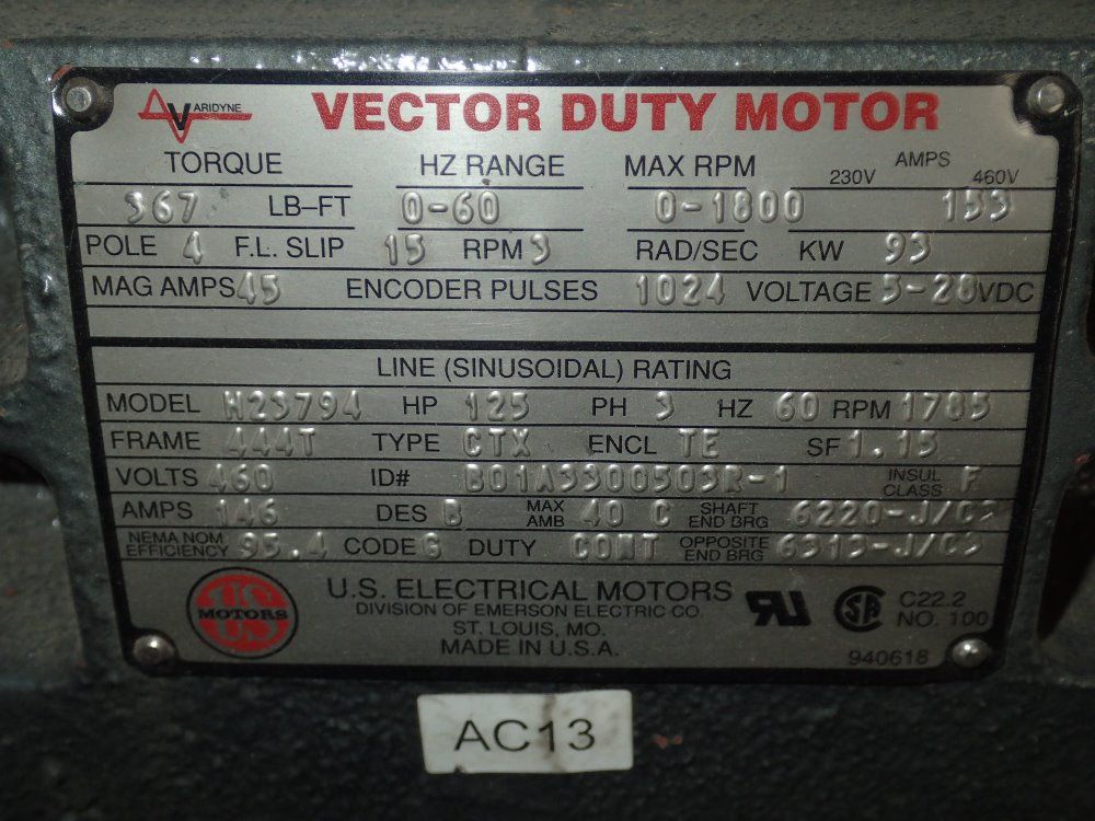 U.s. Electrical Motor Motor