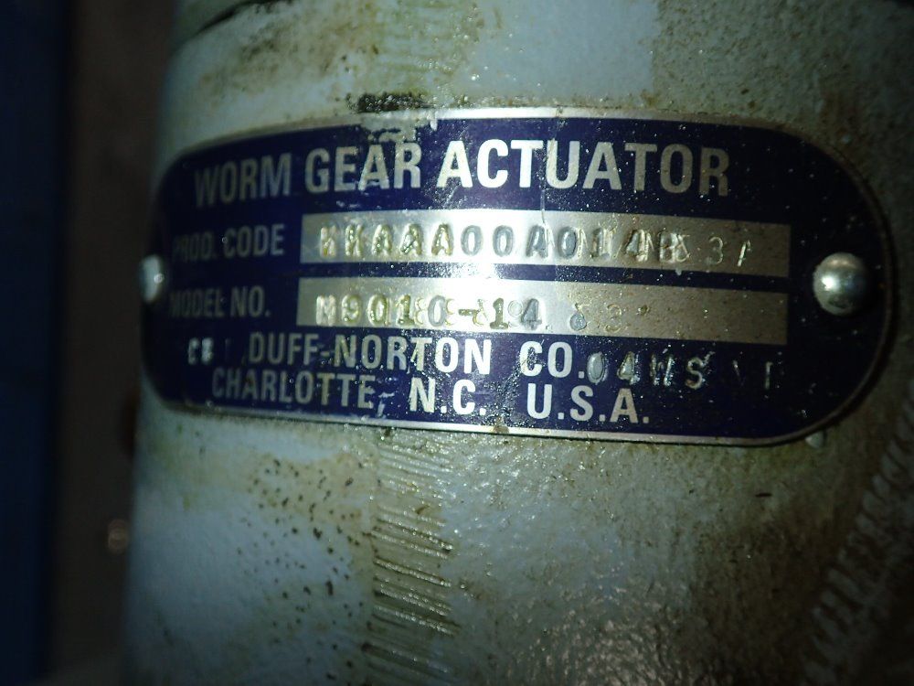 Duff-norton Worm Gear Actuator