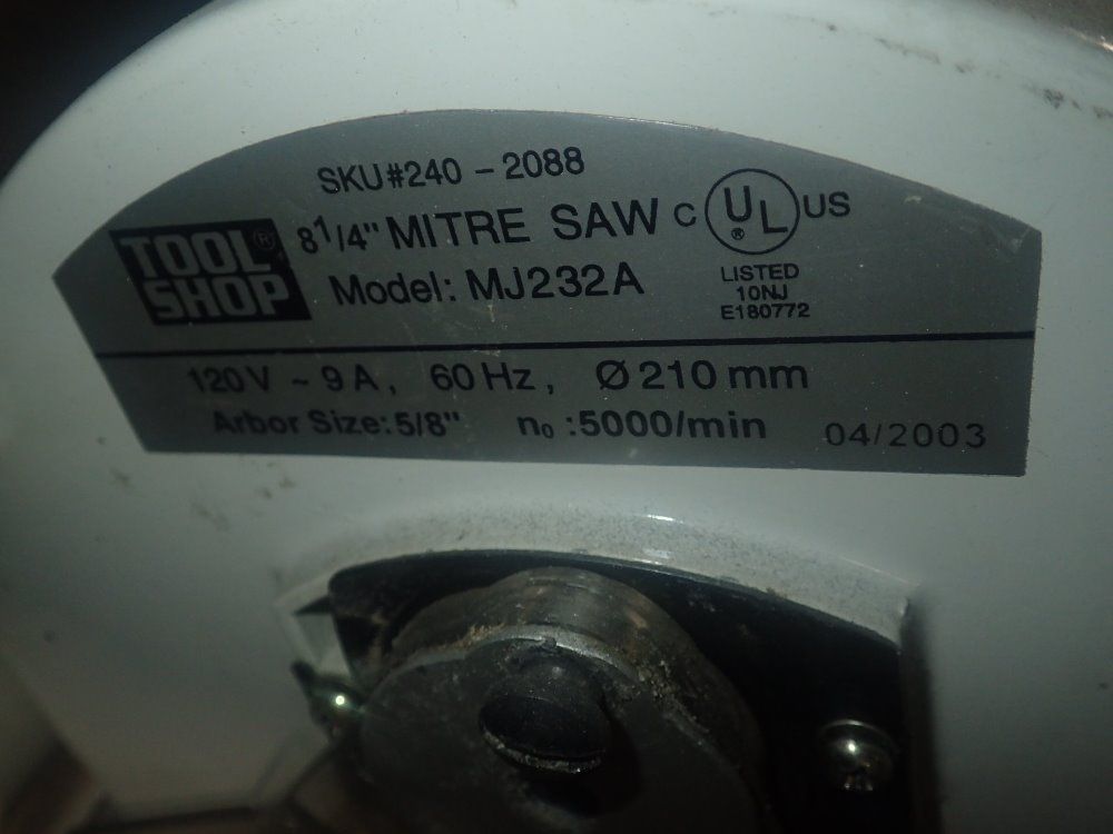 Tool Shop Compound Miter Saw