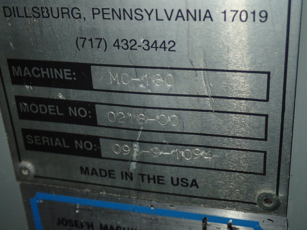 Joseph Machine Company Saw