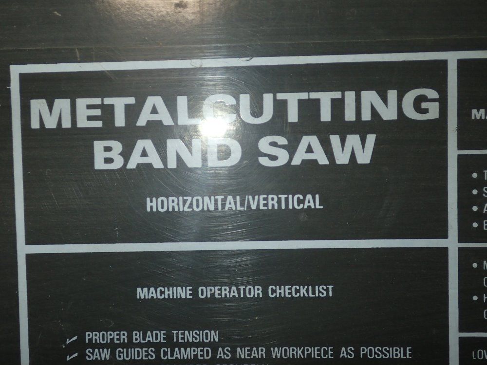 Ramco Metal Cutting Bandsaw