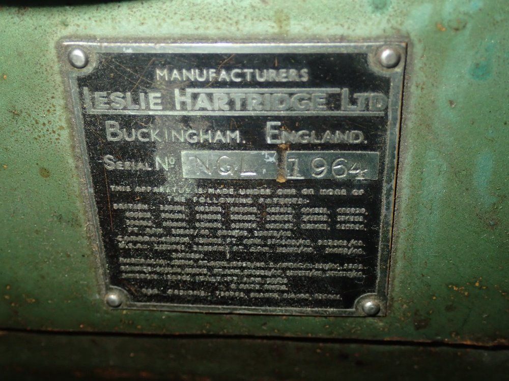 Leslie Hartridge Nozzle Grinder