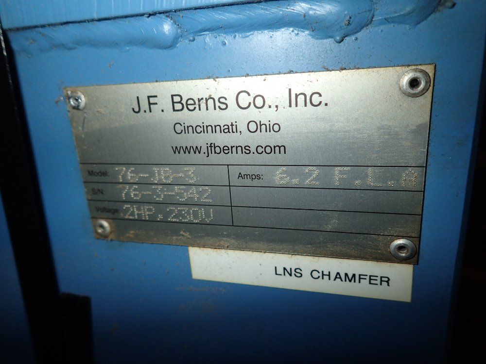 Lns / Jf Berns Chamfer Machine