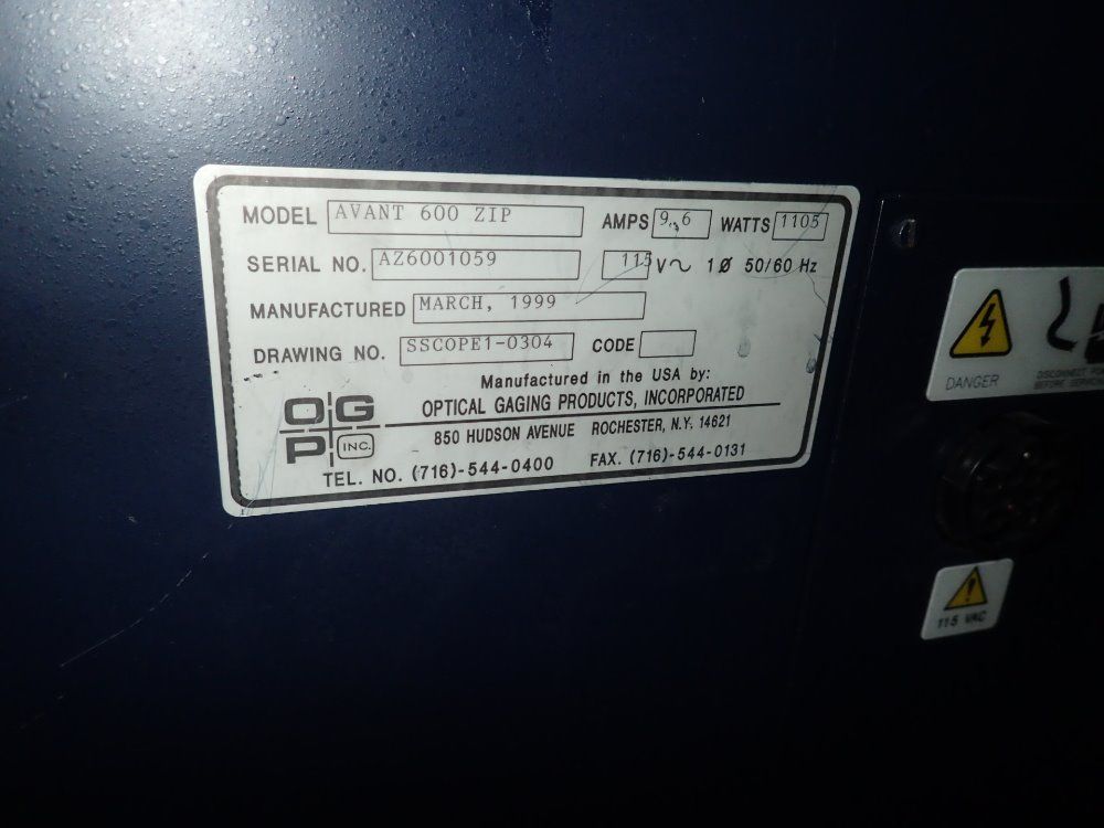 Optical Gaging Products Optical Measuring Machine