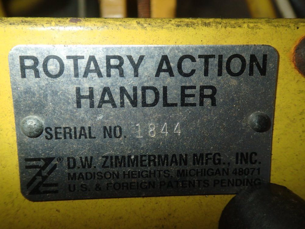 D.w. Zimmerman Rotary Action Handler