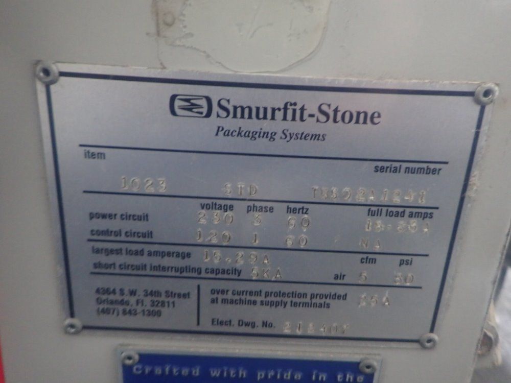 Smurfit-stone Case Gluer
