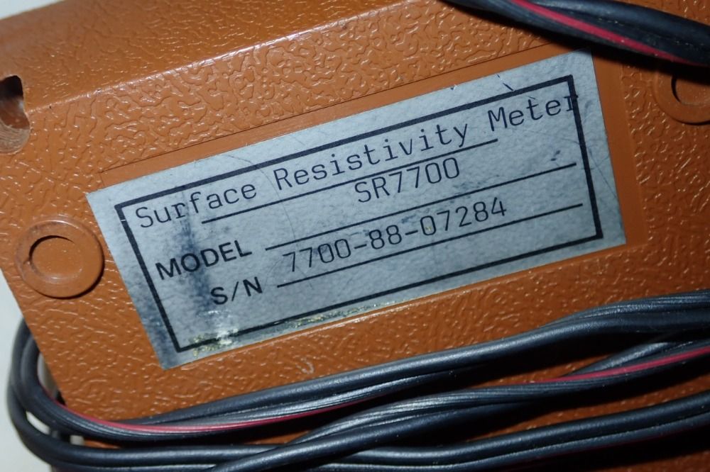 Plastic Systems Surface Resistivity Meter