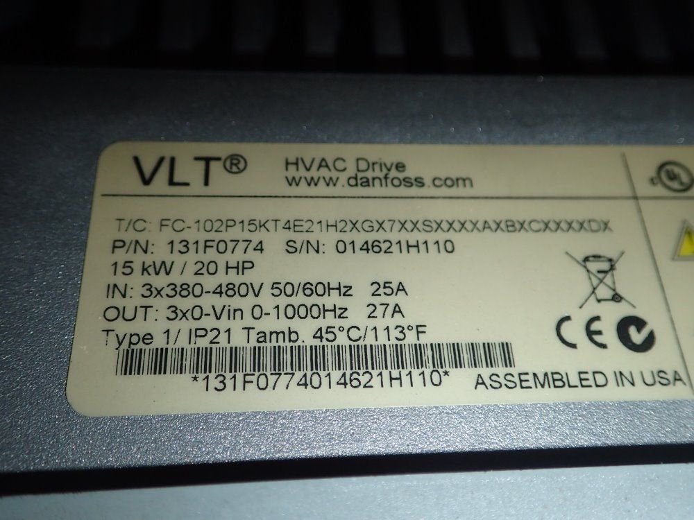 Danfoss/ Vlt Hvac Drive