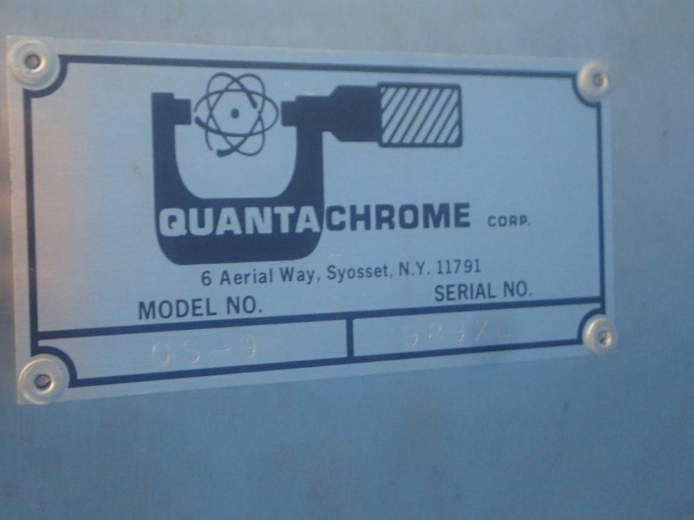 Quantachrome Test Unit