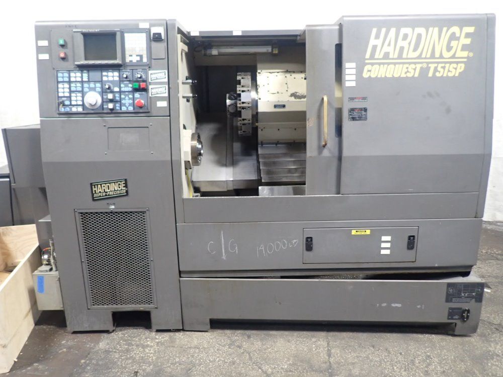Hardinge Conquest T51sp Cnc Lathe - Conquest T51sp