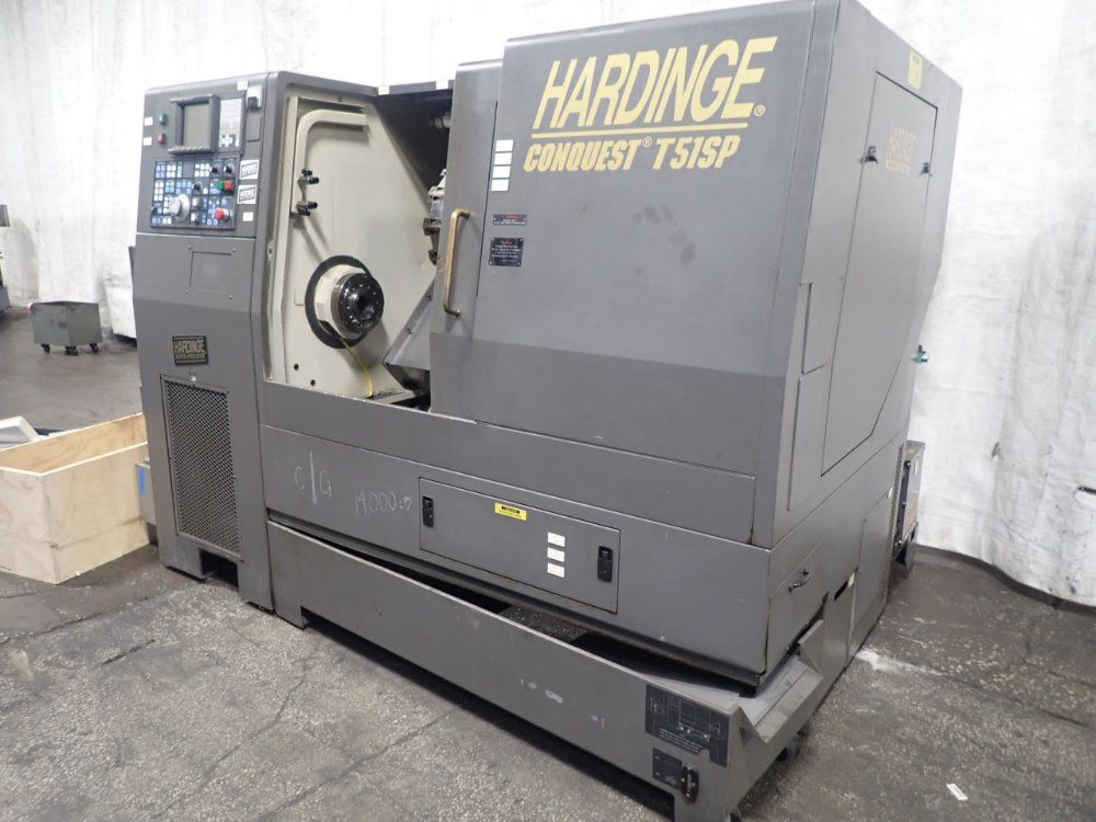Hardinge Conquest T51sp Cnc Lathe - Conquest T51sp