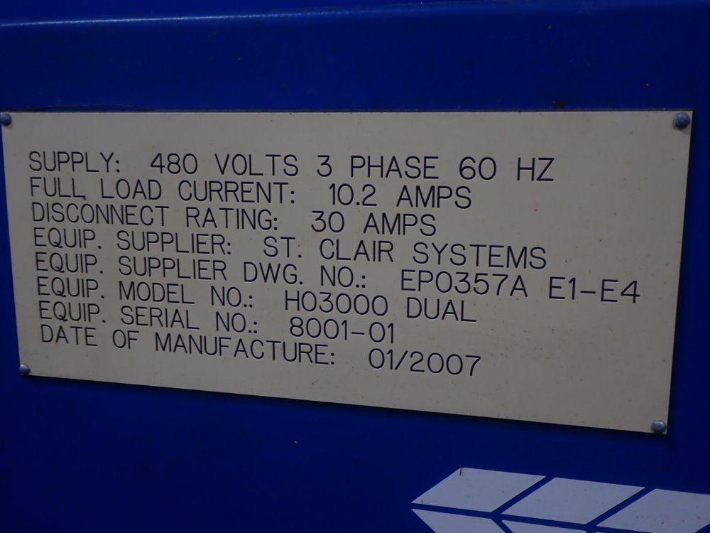 St.clair Sysems Temperature Controller