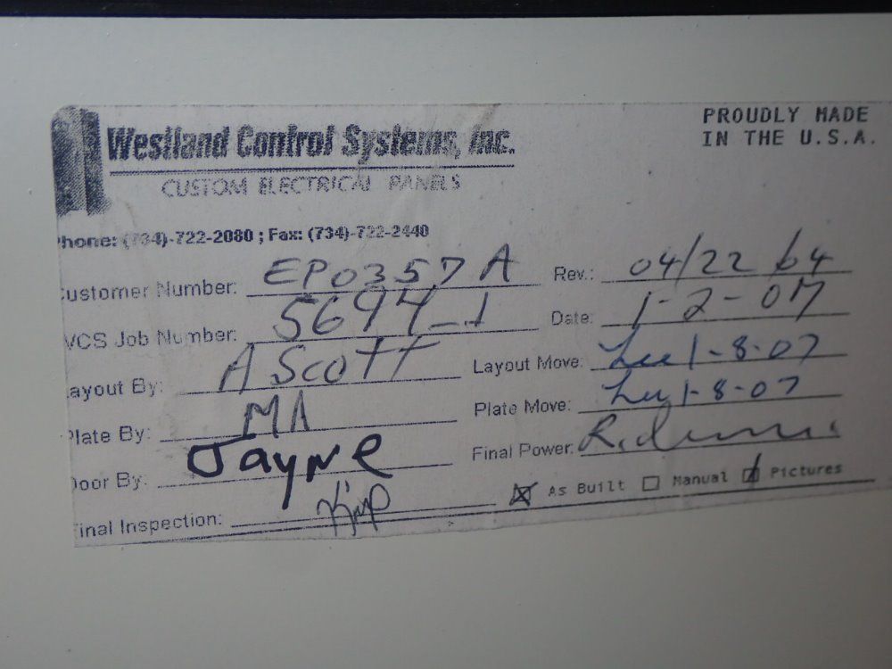 St.clair Sysems Temperature Controller