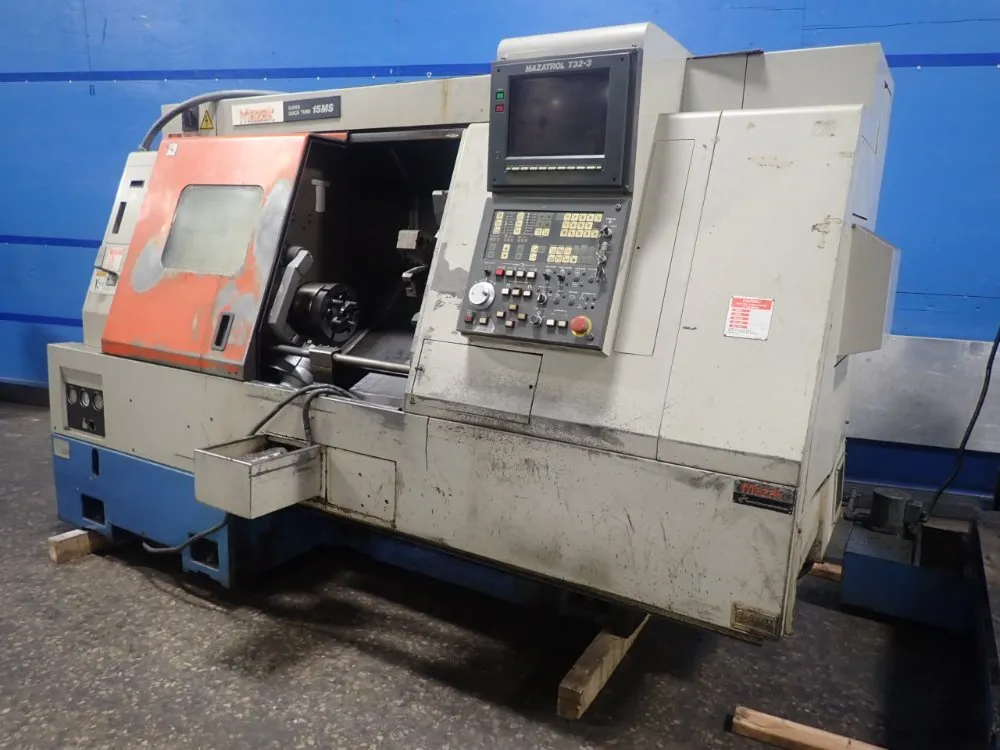 Mazak Super Quick Turn 15ms Cnc Lathe - Super Quick Turn 15ms