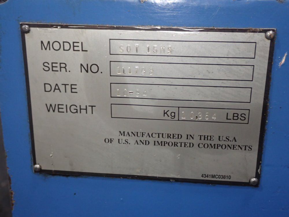 Mazak Super Quick Turn 15ms Cnc Lathe - Super Quick Turn 15ms