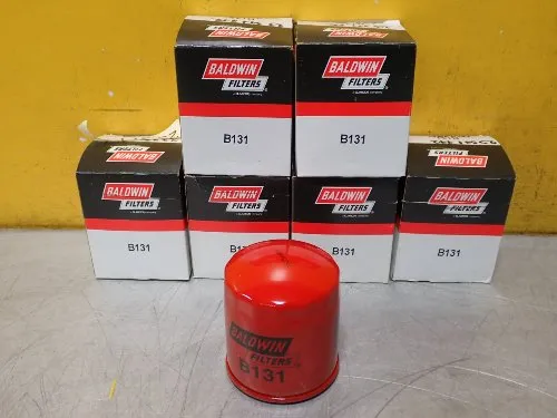 Baldwin Filter 6 Baldwin Filter B131 Spin On Oil Filters. - B131