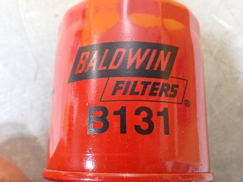 Baldwin Filter 6 Baldwin Filter B131 Spin On Oil Filters. - B131