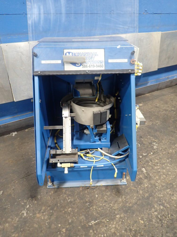 Mechanical Turnkey Solutions Vibratory Bowl W/ Hopper