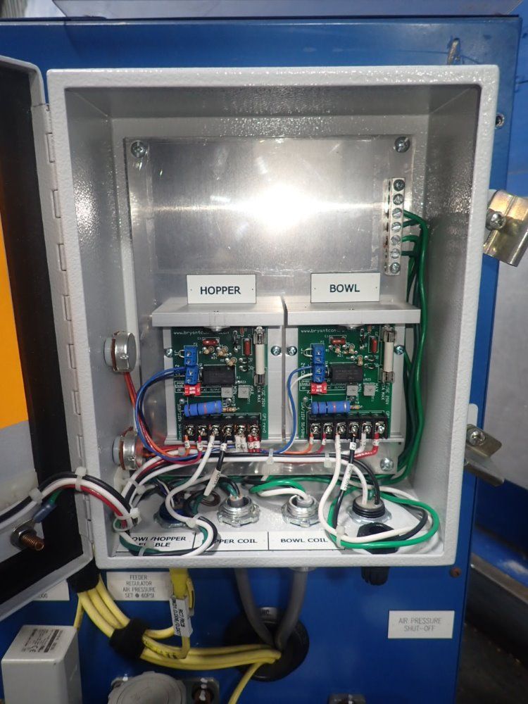 Mechanical Turnkey Solutions Vibratory Bowl W/ Hopper