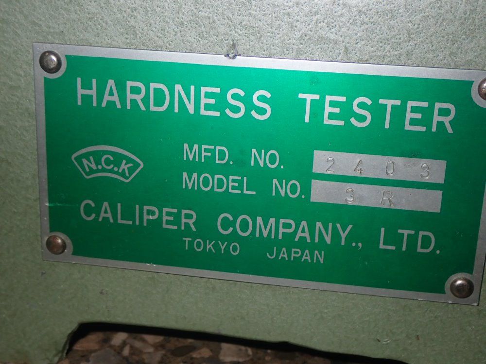 Caliper Company Hardness Tester