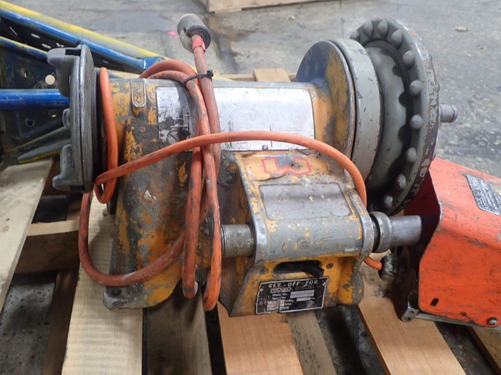 Ridgid Pipe Threader