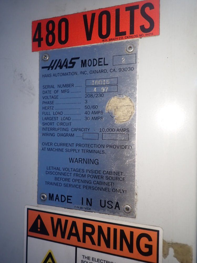 Haas 14" X 36" Vf-2 Cnc Vmc - Vf-2