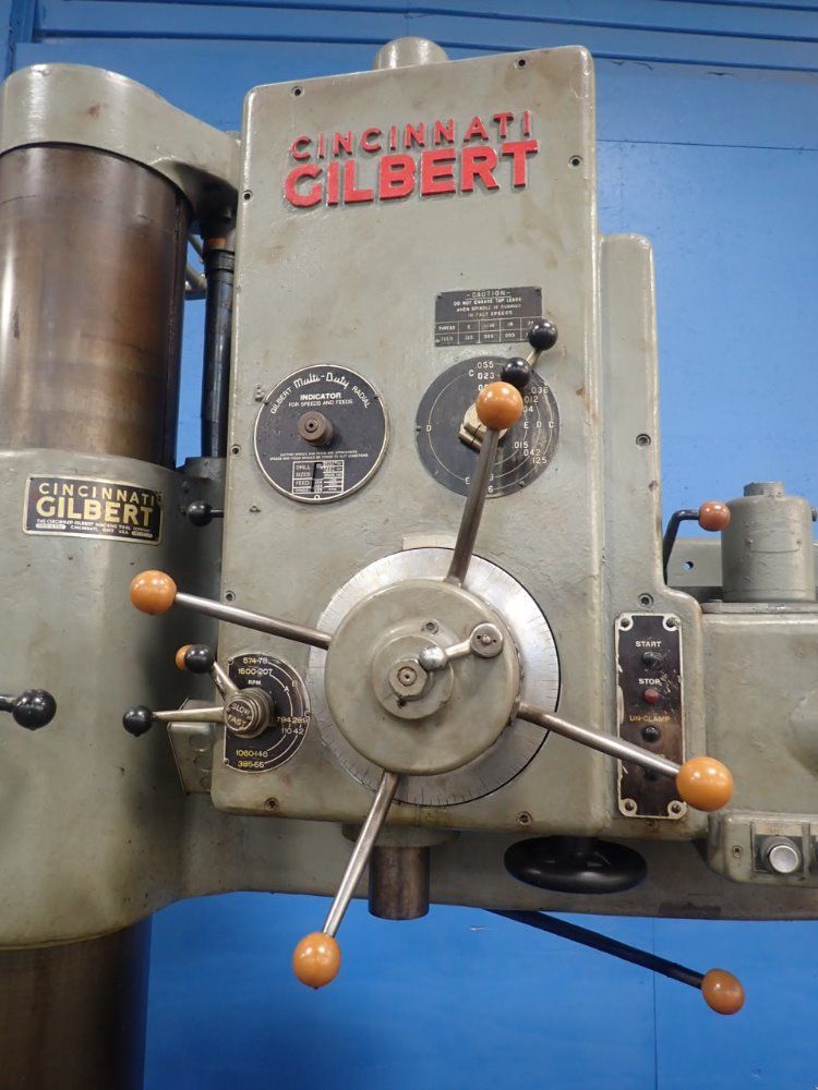 Cincinnati Gilbert 11" Column 70" Arm Radial Arm Drill
