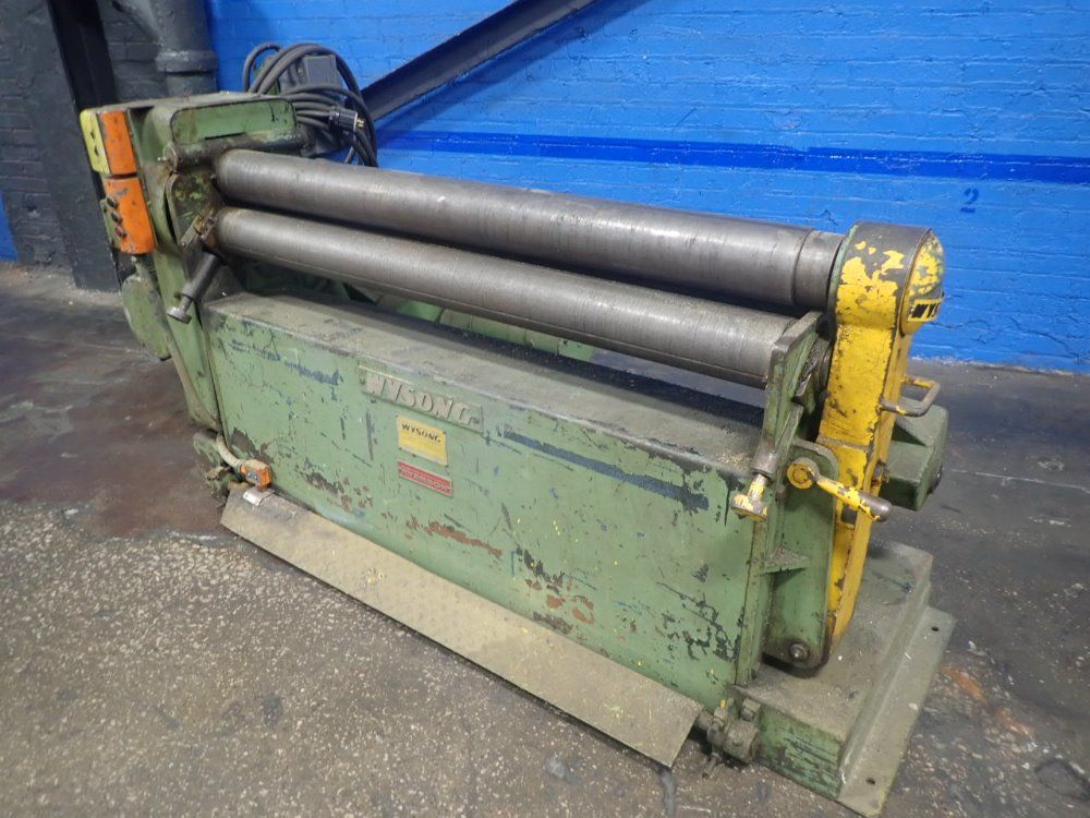 Wysong 51" 12-14 Gauge B-48 Plate Bending Rolls - B-48