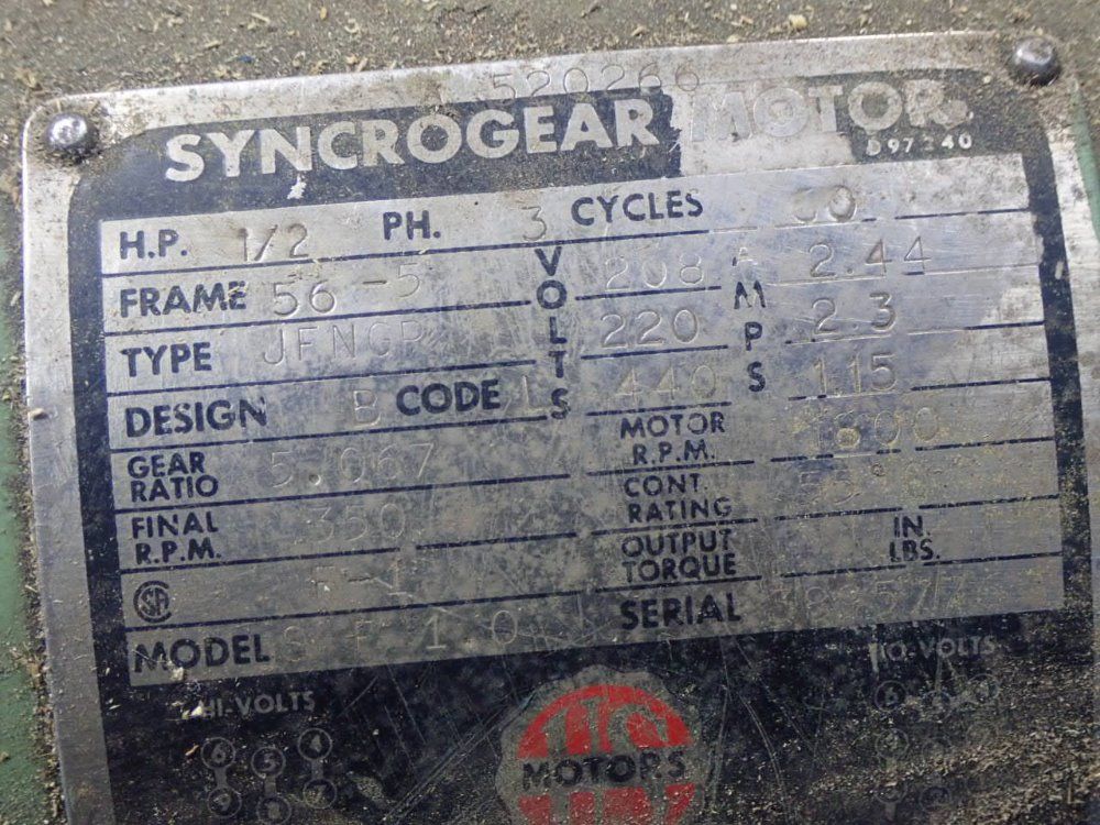 Wysong 51" 12-14 Gauge B-48 Plate Bending Rolls - B-48