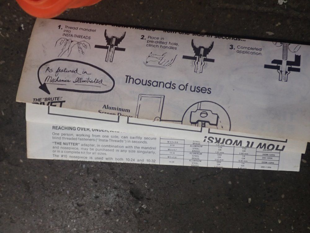 Creative Engineering Rivet Combination Tote