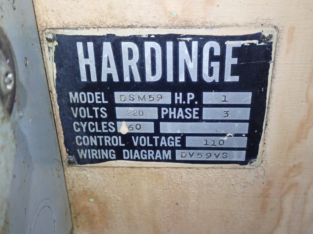 Hardinge Turret Lathe