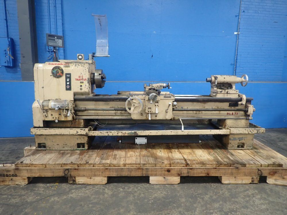 Cincinnati 24" X 72" 21 1/2 Tray Top Lathe - 21 1/2 Tray Top