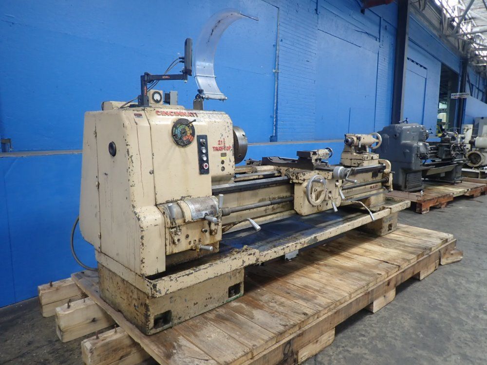Cincinnati 24" X 72" 21 1/2 Tray Top Lathe - 21 1/2 Tray Top