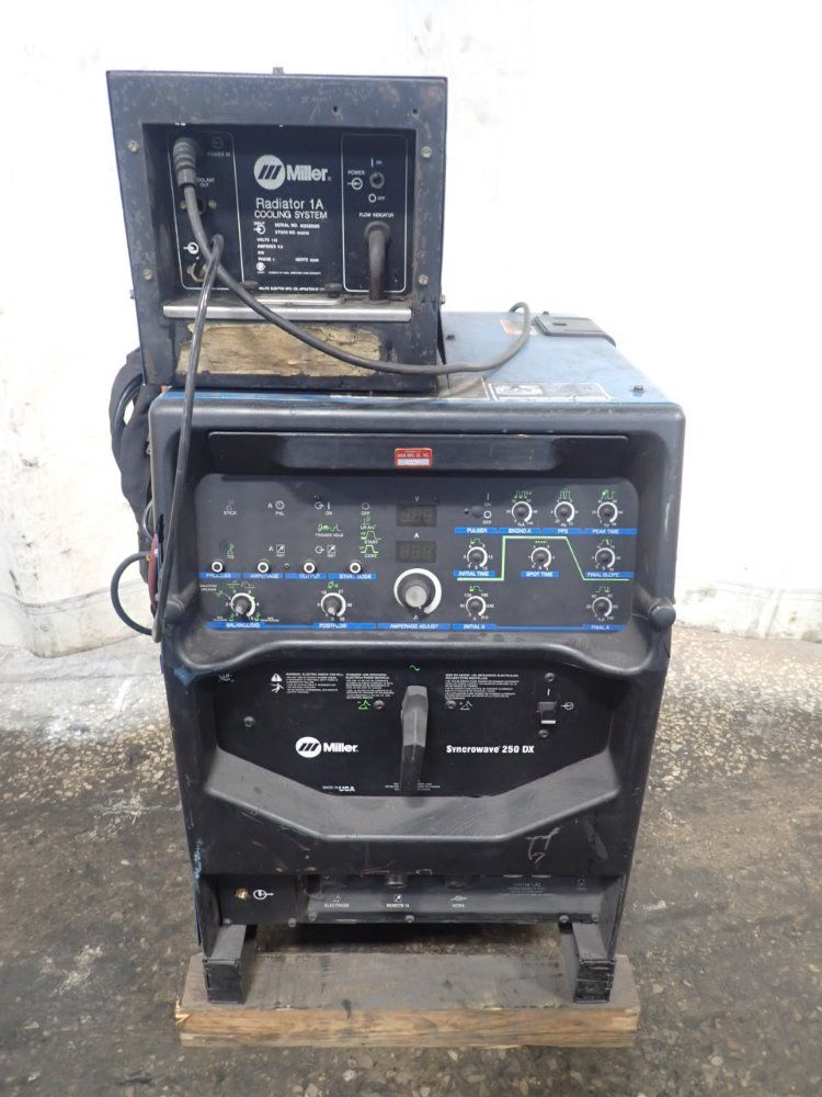 Miller 310a Syncrowave 250dx Welder - Syncrowave 250dx
