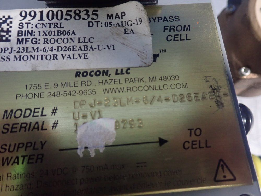 Rocon Tip Loss Monitor Valve
