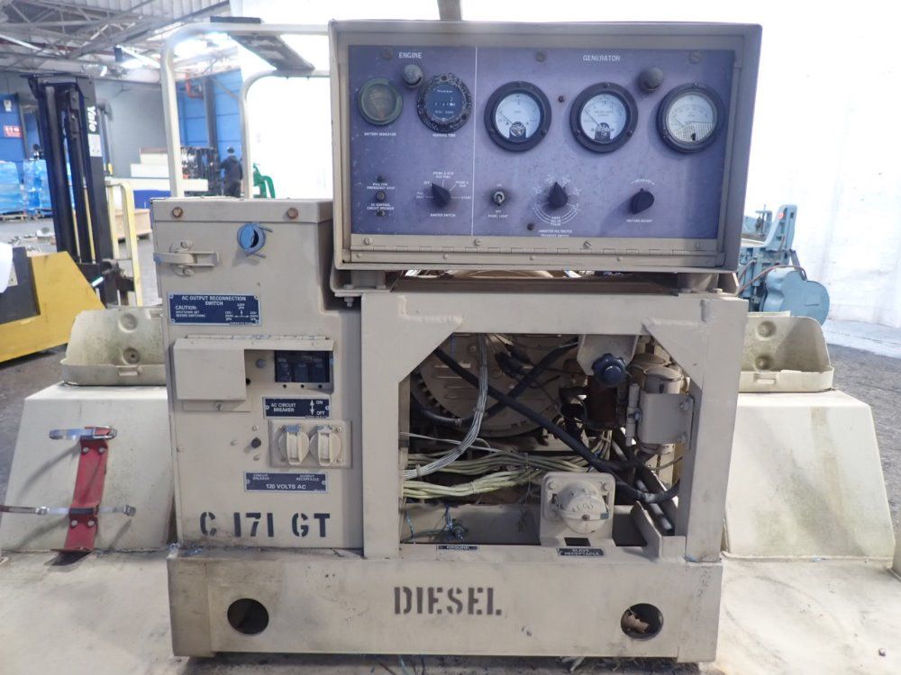 Libby Welding 10kw Mep003a Diesel Generator - Mep003a