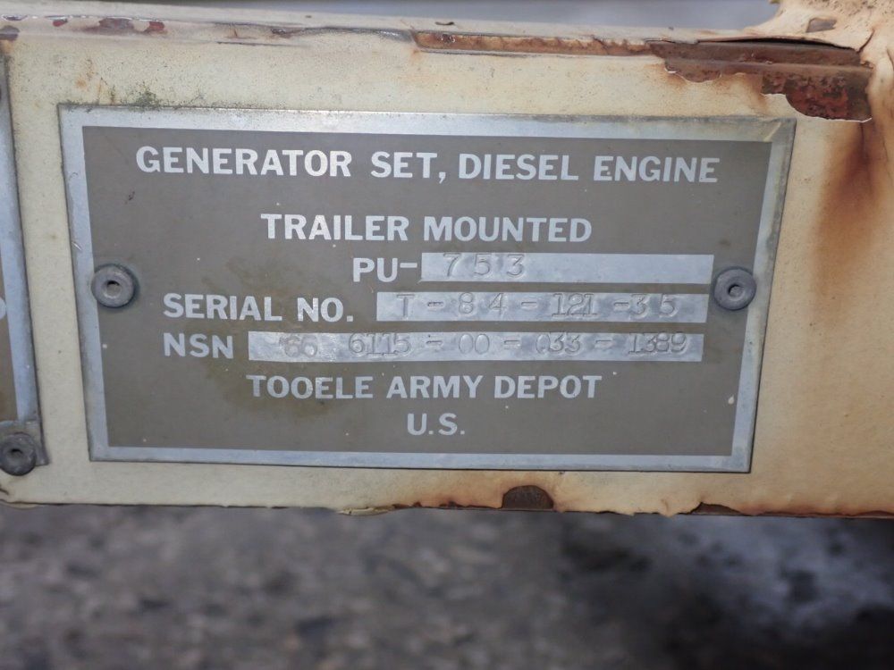 Libby Welding 10kw Mep003a Diesel Generator - Mep003a