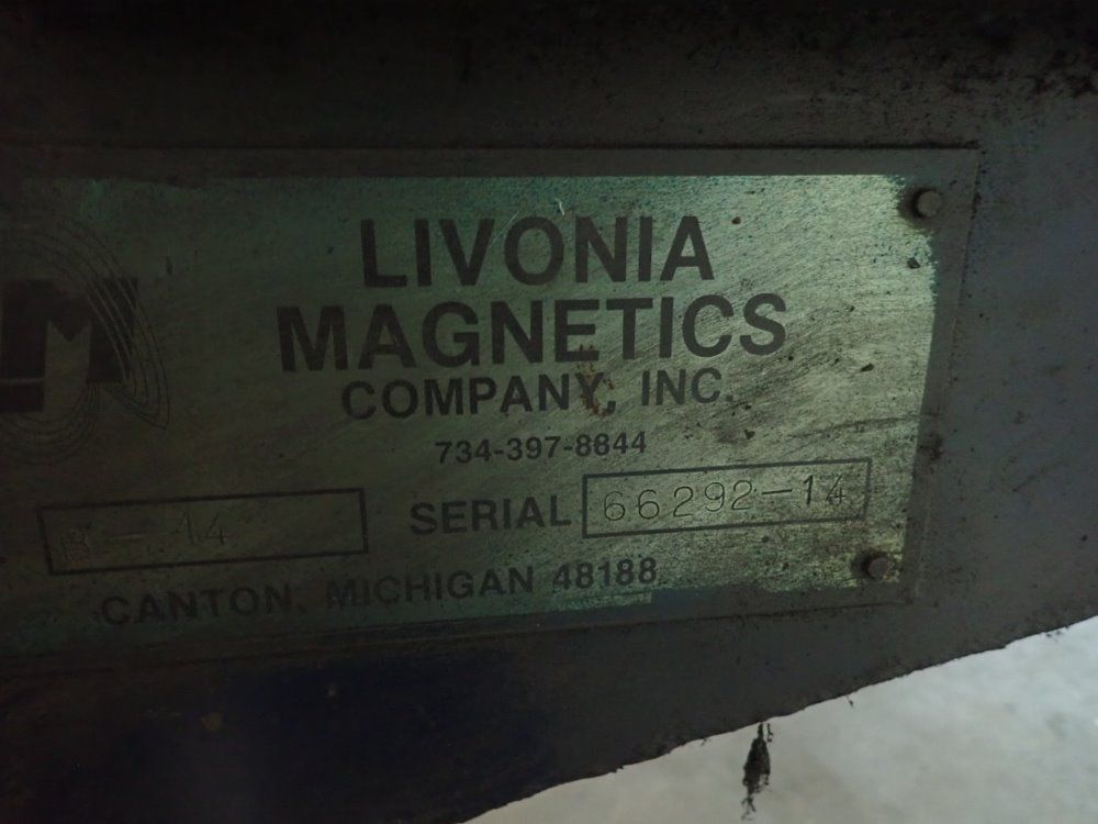Livonia Magnetics Magnetic Conveyor