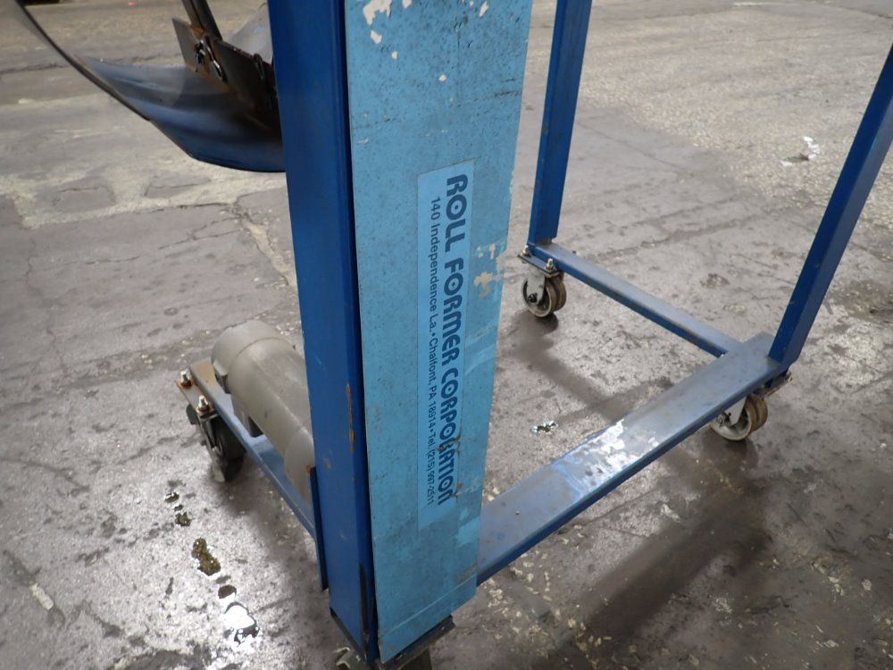 Roll Former Corp 16" Rtr16-15 Gutter Coiler Recoiler - Rtr16-15