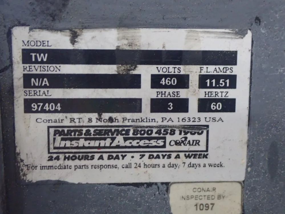 Conair/ Thermolator Tempurature Controller