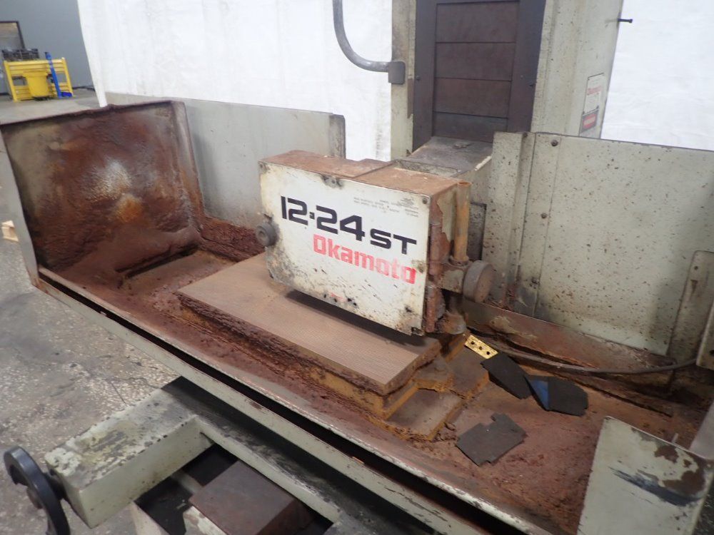 Okamoto 12" X 24" Mag Chuck Acc-12.24st Surface Grinder - Acc-12.24s