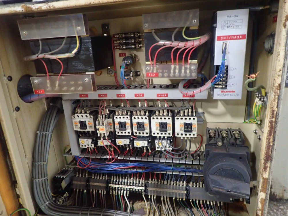 Okamoto 12" X 24" Mag Chuck Acc-12.24st Surface Grinder - Acc-12.24s