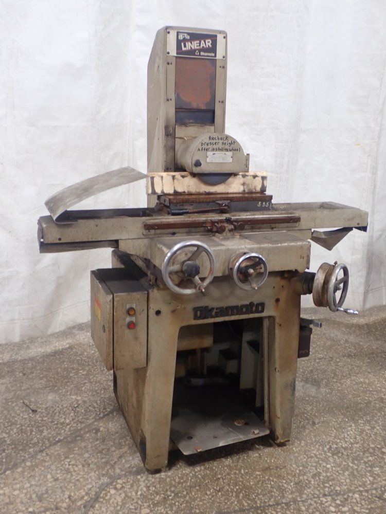 Okamoto 6" X 18" Mag Chuck Pfg-618 Surface Grinder - Pfg-618