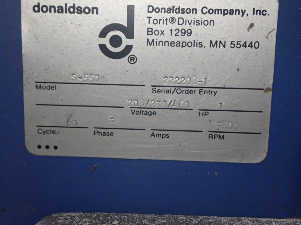 Donaldson/torit Dust Collector