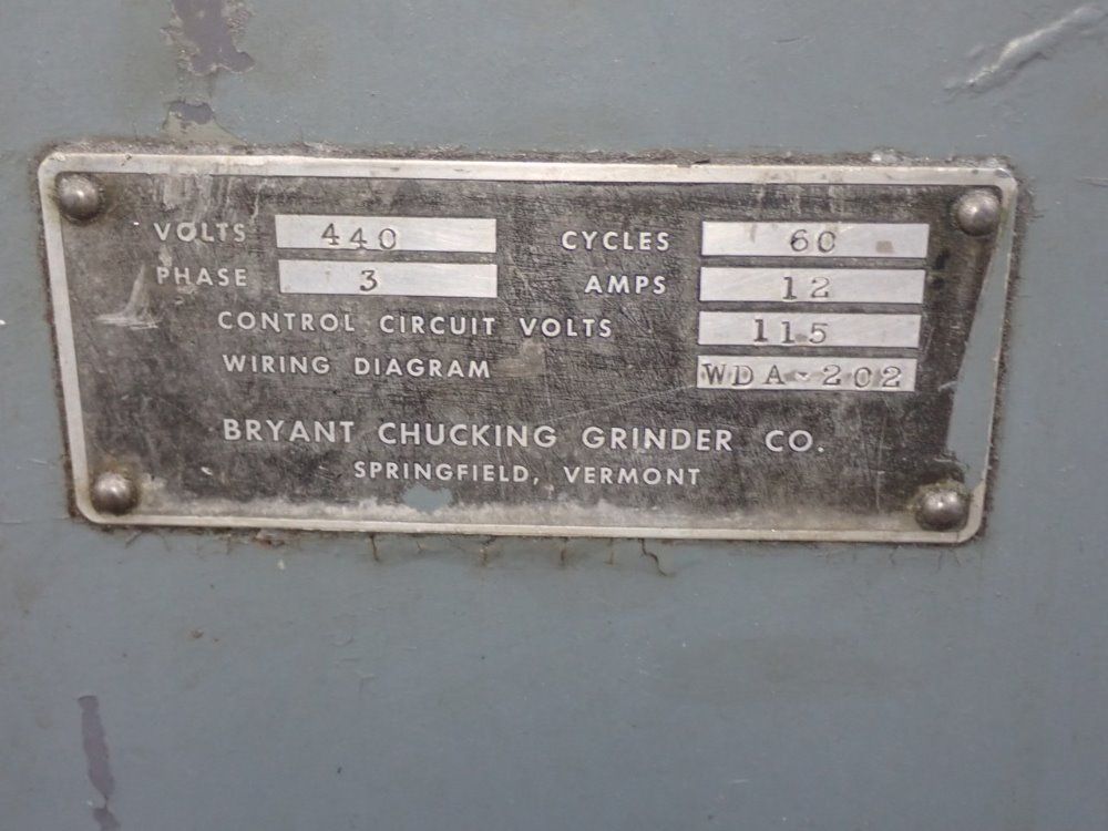 Bryant 1116 Grinder - 1116