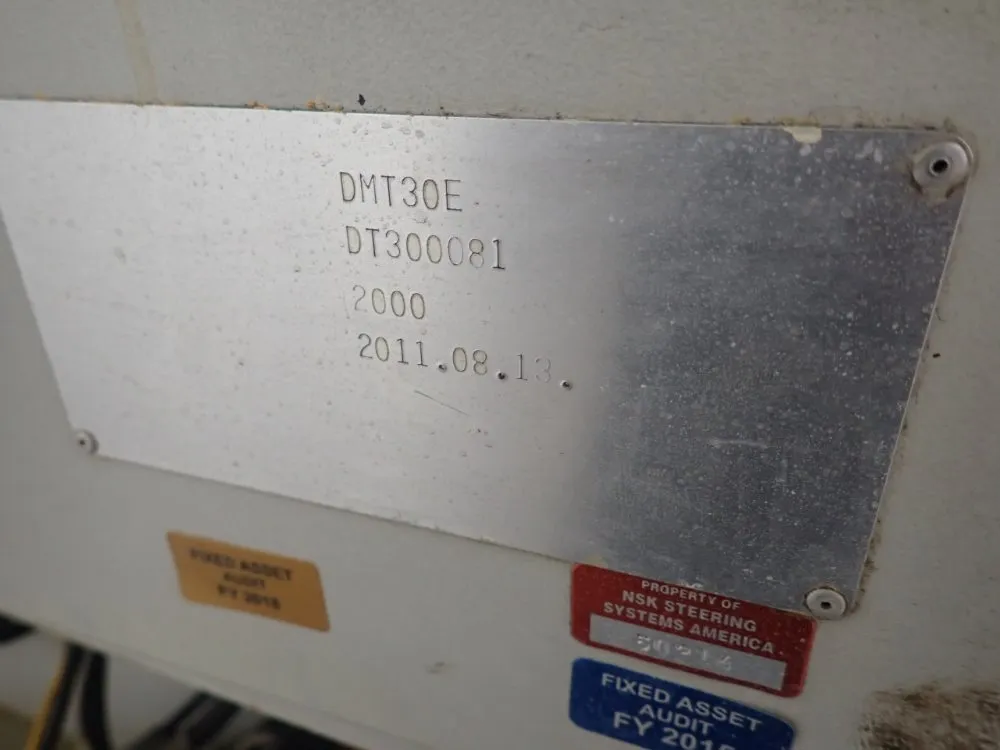 Samsung 14" X 19" Dmt30e Cnc Tapping Center - Dmt30e