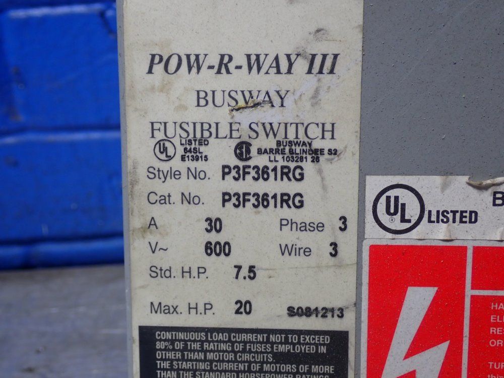 Eaton Fusible Busway Switch