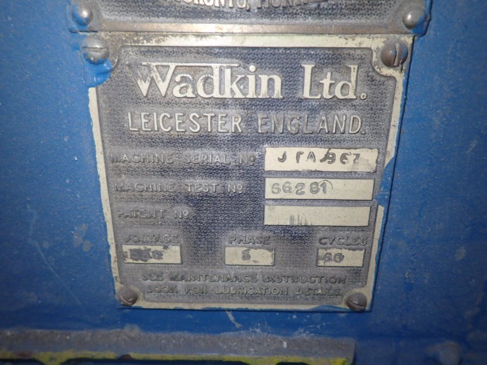 Wadkin 30" Disc Disc Sander/shaper